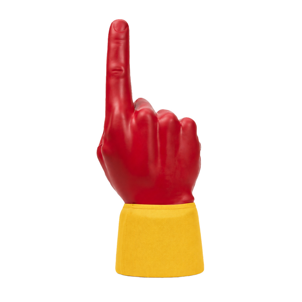 Back view of Spain RadHand Foam Finger