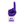 Purple and white #1 Dad RadHand foam finger