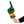 Fan wearing South Africa RadHand Foam Finger for international soccer match day