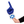 Fan wearing Scotland RadHand Foam Finger for international soccer match day