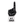 Black and white #1 Dad RadHand foam finger