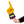 Fan wearing Colombia RadHand Foam Finger for international soccer match day