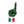 Mexico RadHand foam finger with dark green hand and white sleeve