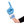 Fan wearing Uruguay RadHand Foam Finger for international soccer match day