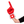 Fan wearing Switzerland RadHand Foam Finger for international soccer match day