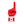 Canada RadHand foam finger with bright red hand and white sleeve