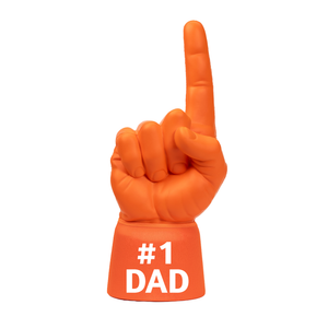 Orange #1 Dad RadHand foam finger