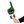 Fan wearing Mexico RadHand Foam Finger for international soccer match day