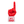 Bright red and white #1 Dad RadHand foam finger