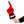 Fan wearing Egypt RadHand Foam Finger for international soccer match day