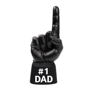 Black #1 Dad RadHand foam finger