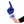Fan wearing Orlando Magic RadHand Foam Finger with white sleeve for game day