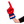 Fan wearing Paraguay RadHand Foam Finger for international soccer match day