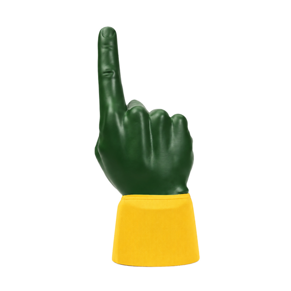 Back view of Australia RadHand Foam Finger