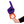Fan wearing Clemson University RadHand Foam Finger for game day