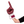 Fan wearing Qatar RadHand Foam Finger for international soccer match day